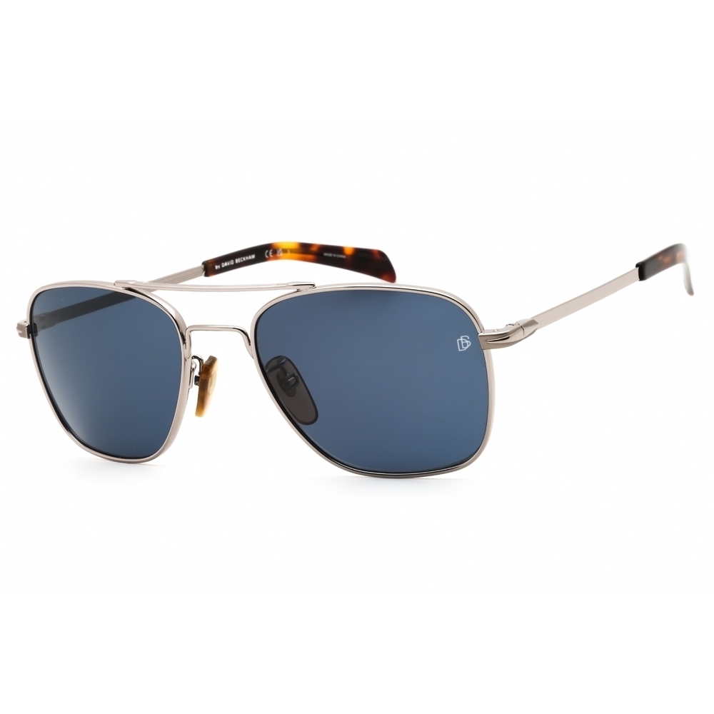 NWT David Beckham DB 7019/S-06LB KU Rectangle 55mm Sunglasses